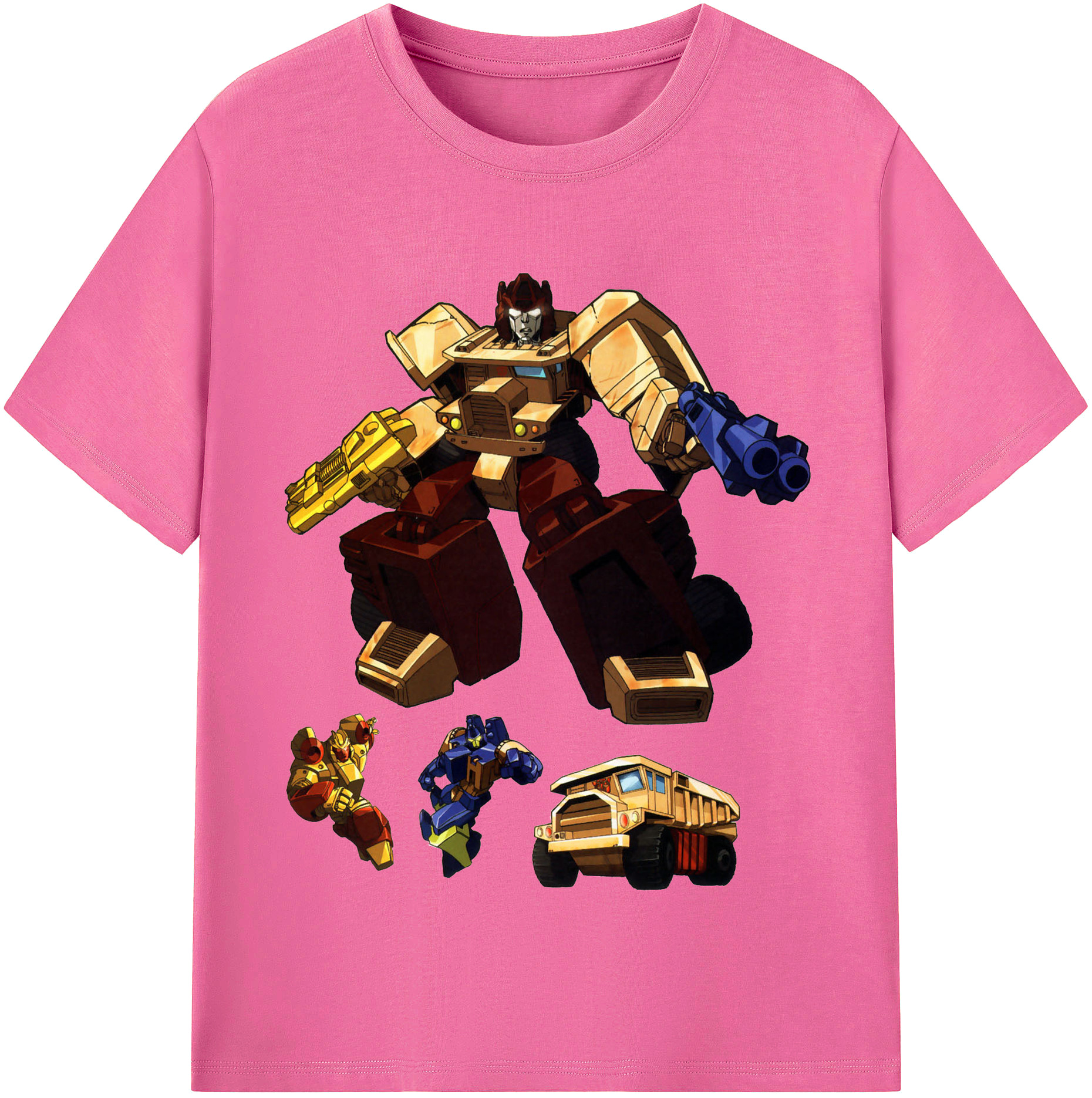 （画像用）  レディースカジュアルプリントTシャツ（綿100％）
